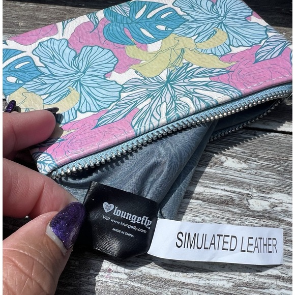 Loungefly Disney The Little Mermaid, Small Zippered Pouch Coin Purse Flounder - Picture 8 of 13